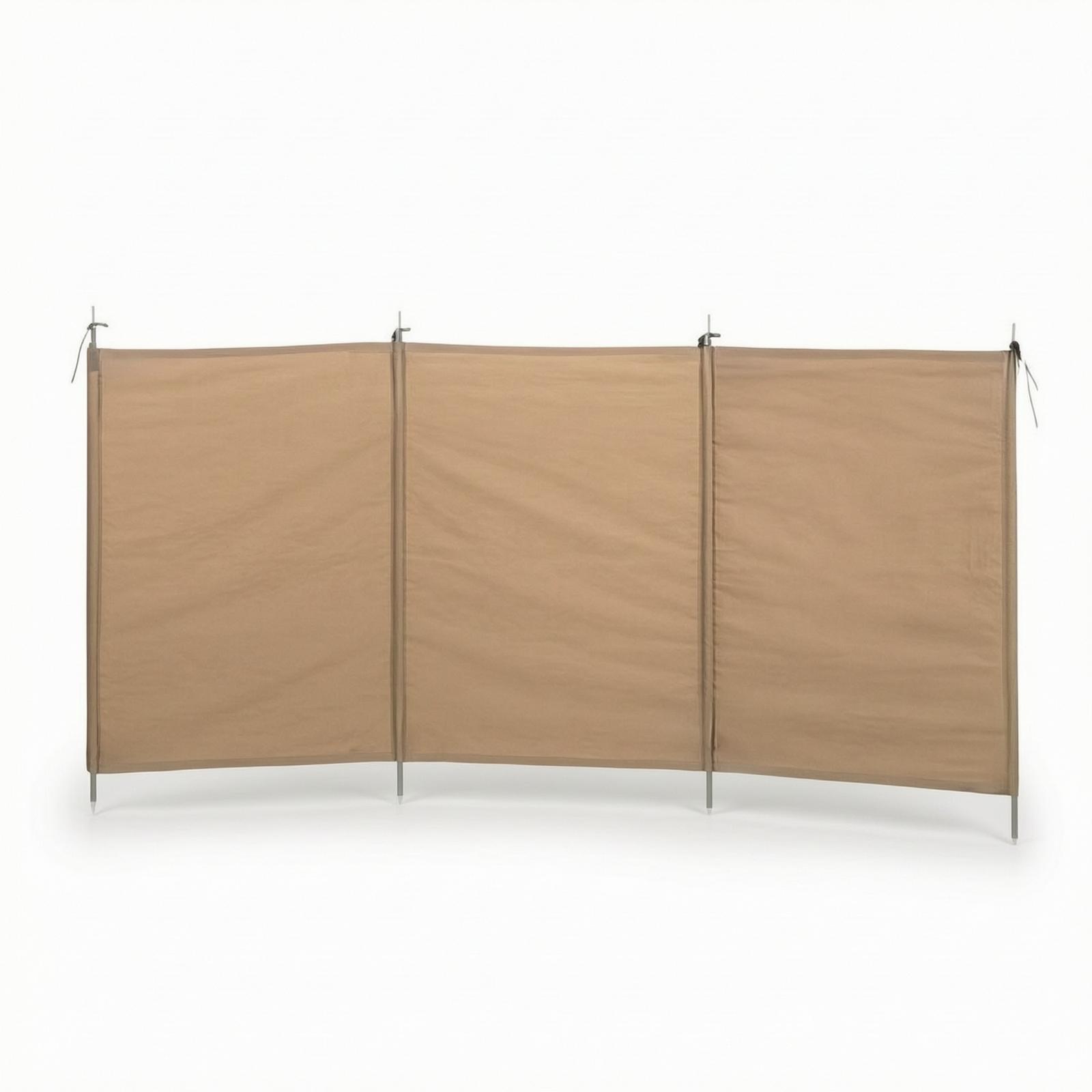 Camping Cooking Windscreen - 折りたたみ式キャンプ用風よけスクリーン、屋外調理用風よけテントバリア