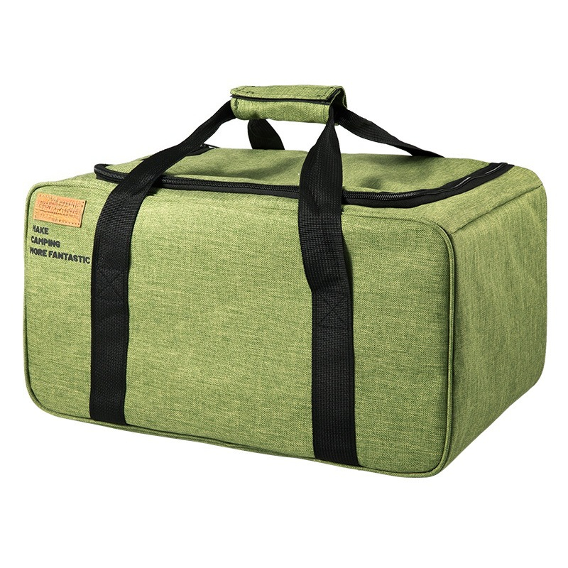 Camping Cooking Utensils Storage - アウトドアキャンプ用ピクニック用品、収納バッグ、多機能ストーブ、調理器具、大容量食料品バッグ