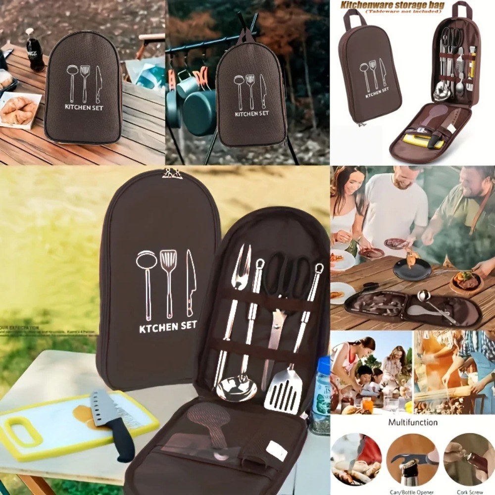 ポータブルアウトドアクックバッグ キャンプ収納バッグ ポータ - Camping Cooking Windscreen のレビューと価格
