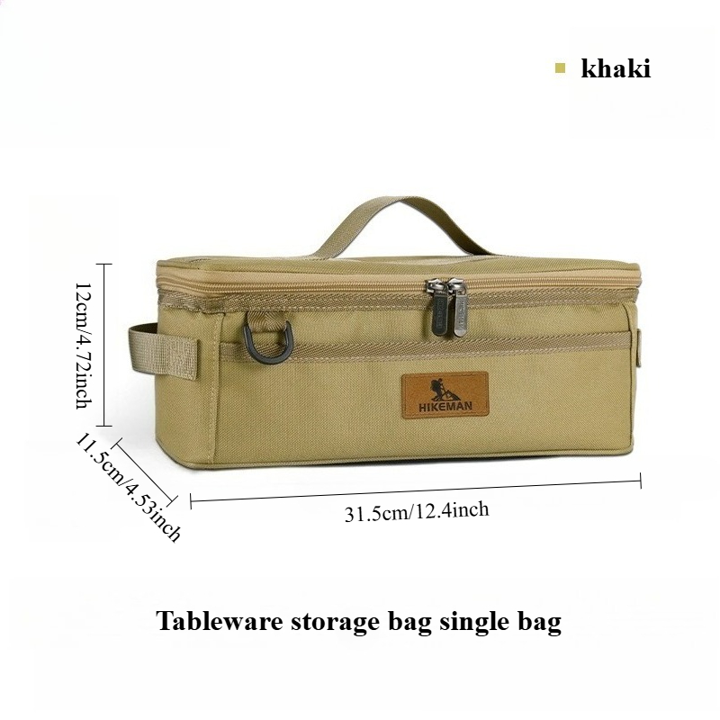 カーキ色のアウトドアキャンプ用収納バッグ – 調理器具やキッ - Camping Cooking Utensils Storage のレビューと価格