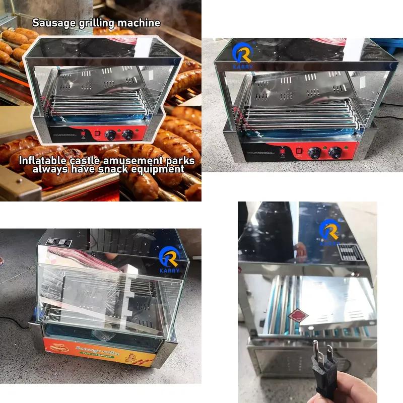 2026年式ソーセージローラーマシン業務用スナック機器インフ - Camping Cooking Equipment Electric のレビューと価格