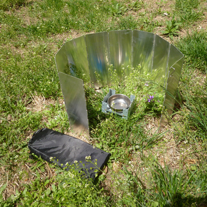 9 プレートガスストーブウインドシールド 7.5*13.5  - Camping Cooking Windscreen のレビューと価格