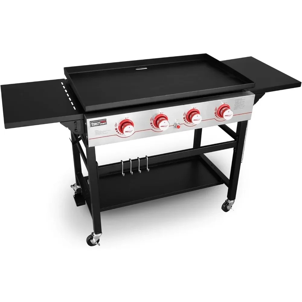 # 36インチ 4バーナー フラットトップ プロパン グリル - Camping Cooking Flat Top のレビューと価格