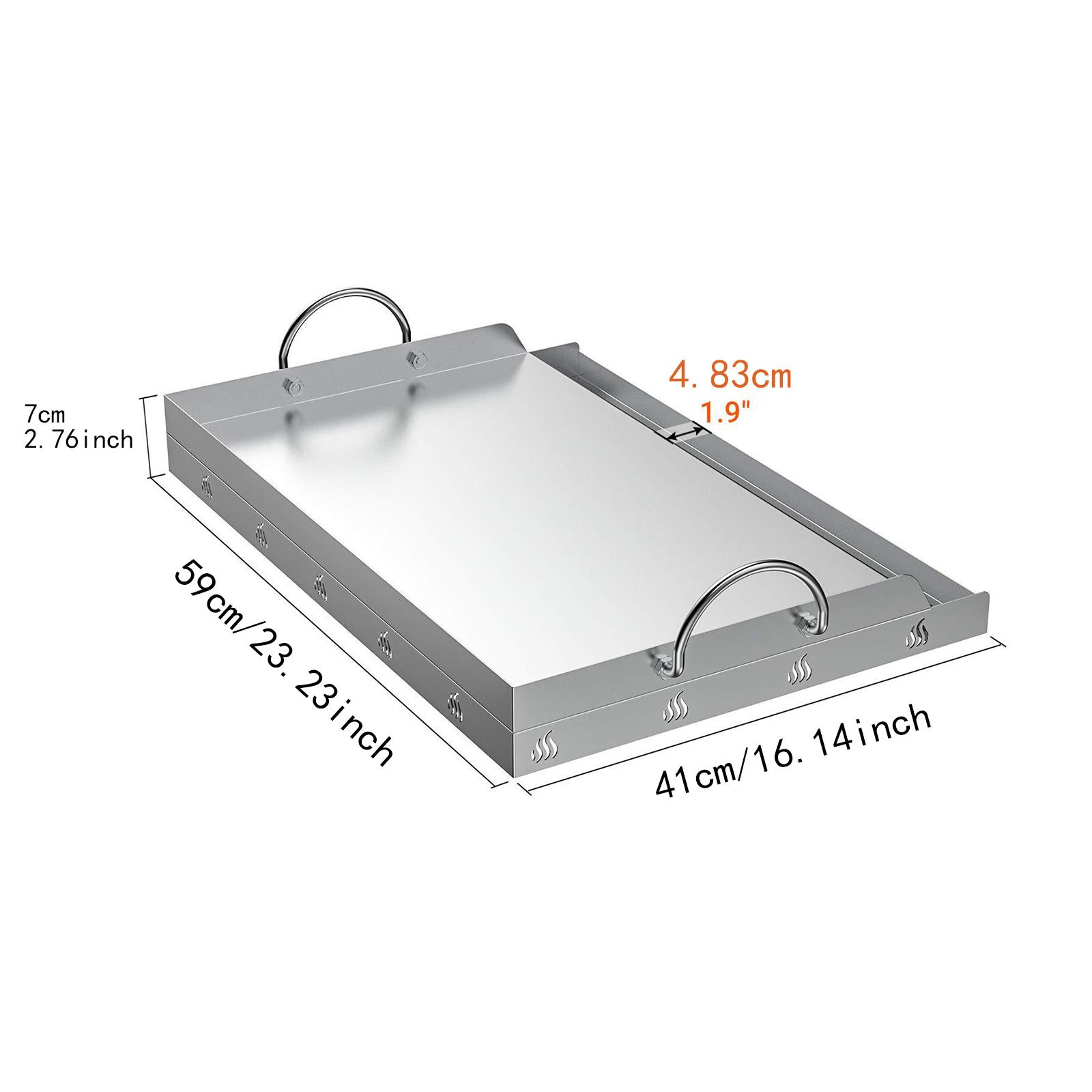 ノンスティックフラットトップグリドルインサート（ハンドル付き - Camping Cooking Flat Top のレビューと価格