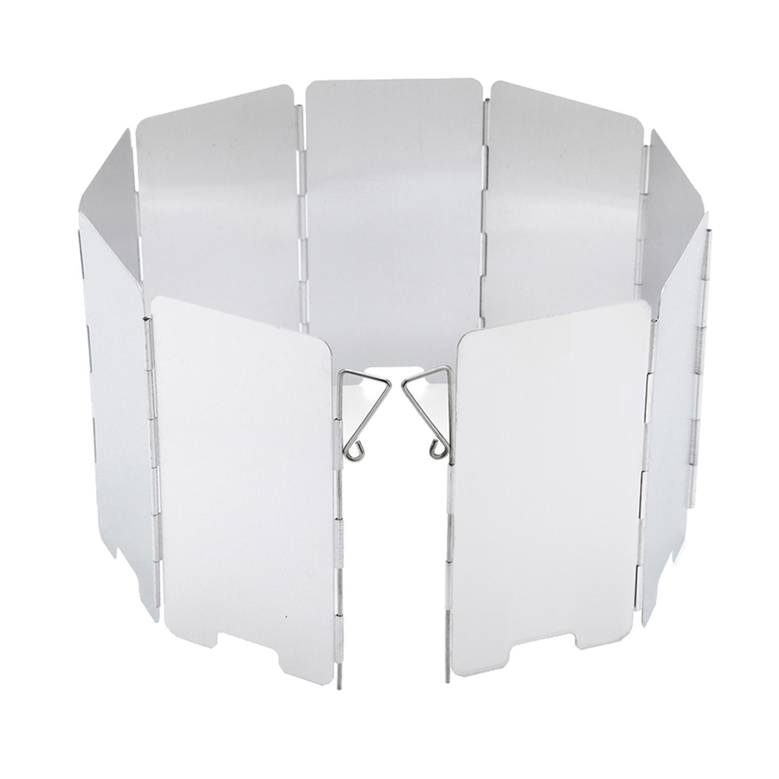 折りたたみ式ガスストーブ風よけ キャンプ ハイキング ピクニ - Camping Cooking Windscreen のレビューと価格