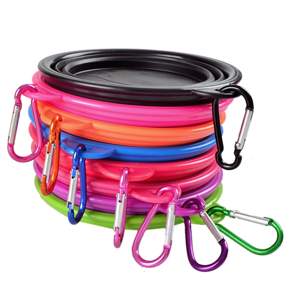 折りたたみ式ペット用シリコン製犬用フード・水飲みボウル、屋外 - Camping Cooking Dishes のレビューと価格