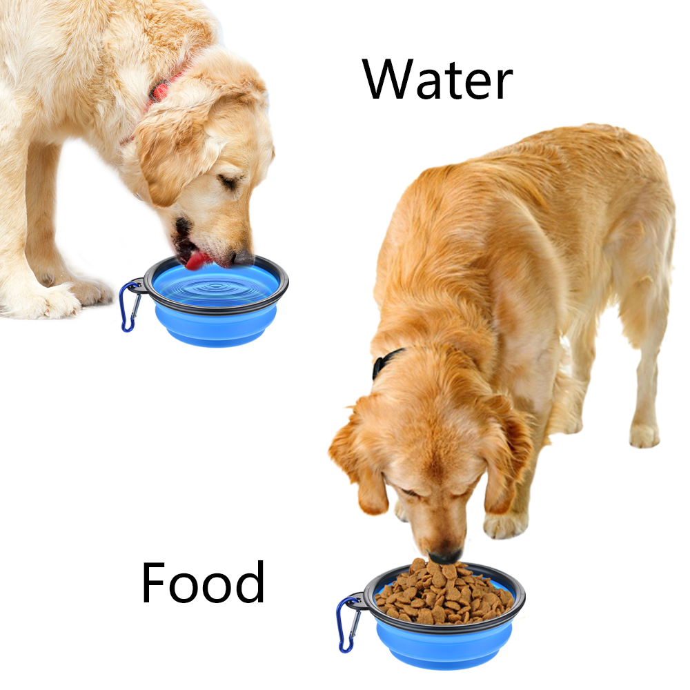 折りたたみ式ペット用シリコン製犬用フード・水飲みボウル、屋外 - Camping Cooking Dishes のレビューと価格
