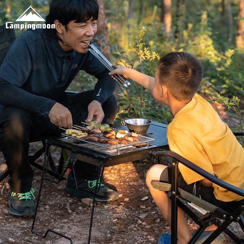 CAMPINGMOON UG-1 IGT カーボン グリル  - Camping Cooking Table With Windshield のレビューと価格