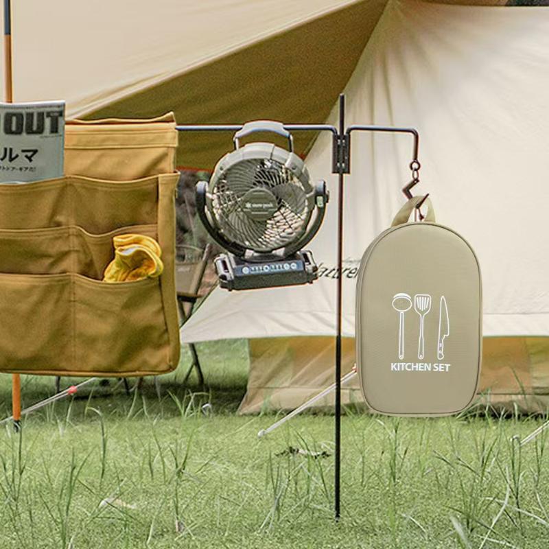 キャンプ用品オーガナイザーバッグアウトドアクッキング収納ポー - Camping Cooking Utensils Storage のレビューと価格
