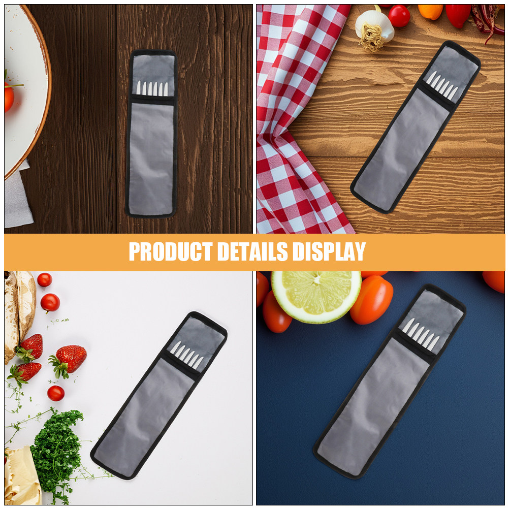 厚みのあるオックスフォードバーベキュー串収納バッグ 181  - Camping Cooking Utensils Storage のレビューと価格