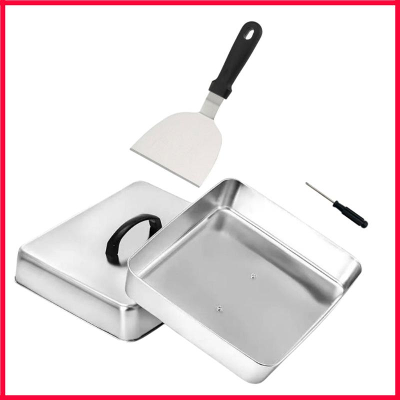 XX9B スクエアカバー、溶融用トップハンドル付き、カバー付 - Camping Cooking Flat Top のレビューと価格