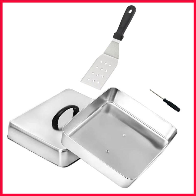 XX9B スクエアカバー、溶融用トップハンドル付き、カバー付 - Camping Cooking Flat Top のレビューと価格
