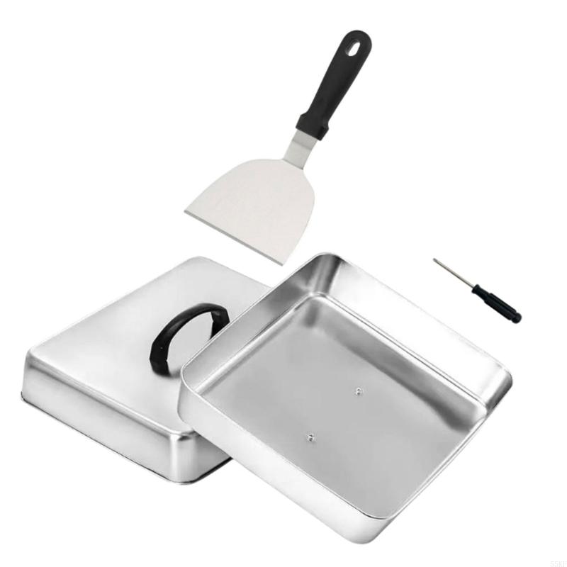 メルト用・温かい食事用 角型フラットトップカバー 55KF - Camping Cooking Flat Top のレビューと価格