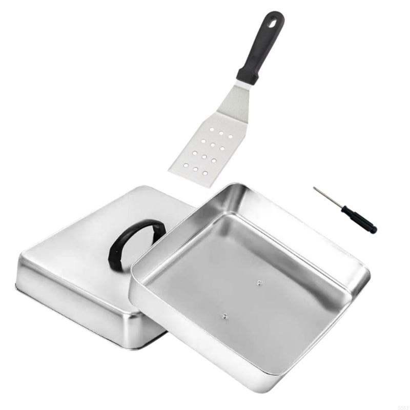 メルト用・温かい食事用 角型フラットトップカバー 55KF - Camping Cooking Flat Top のレビューと価格