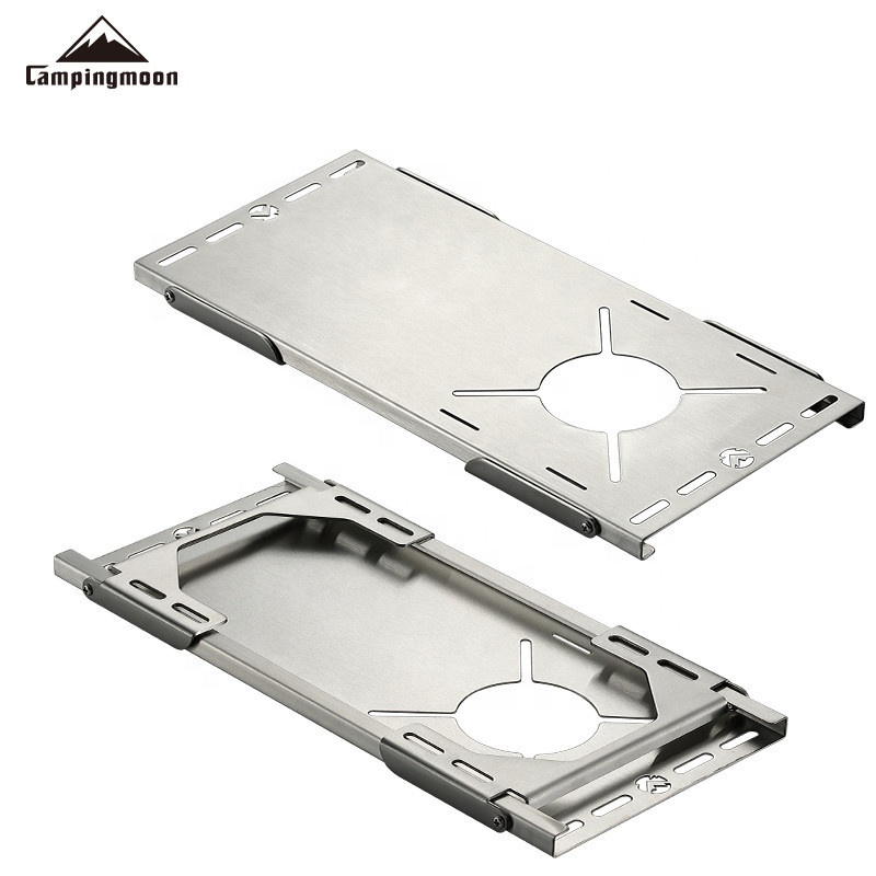 CAMPINGMOON SK-310 多機能ポータブル折りた - Camping Cooking Table With Windshield のレビューと価格