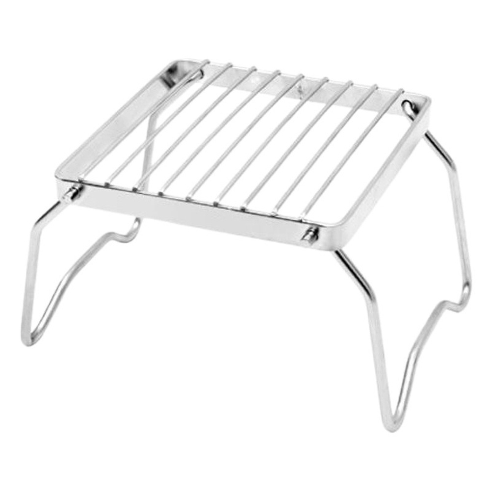 ミニキャンプストーブ用 キャンプストーブスタンド 調理用 バ - Camping Cooking Rack のレビューと価格