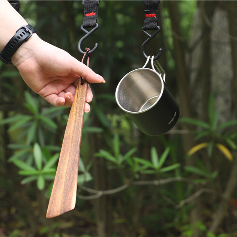木製スパチュラポータブルターナーアカシアウッドフリッパーエッ - Camping Cooking Windscreen のレビューと価格