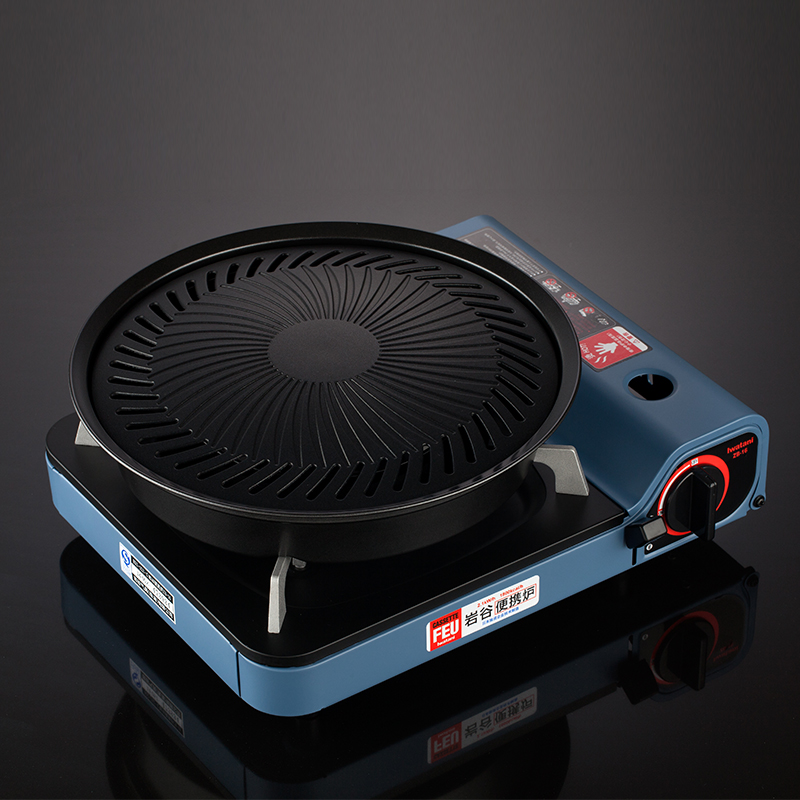 韓国の焦げ付き防止バーベキュートレイ、屋外カセットオーブング - Camping Cooking Flat Top のレビューと価格