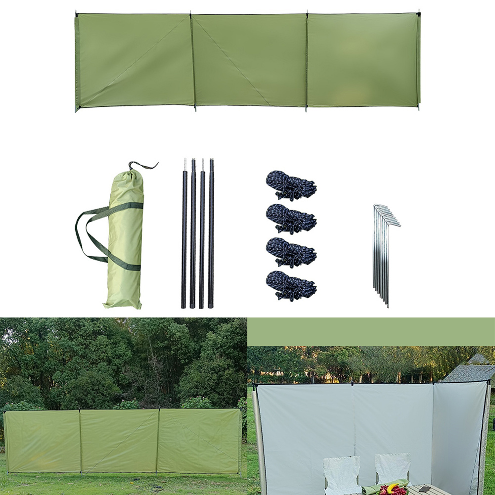 特大オックスフォード布製キャンプストーブ風防 屋外ガーデンビ - Camping Cooking Windscreen のレビューと価格