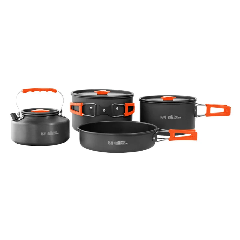 キャンプ調理器具セットアウトドアクッキング超軽量アルミポット - Camping Cooking Pots And Pans のレビューと価格