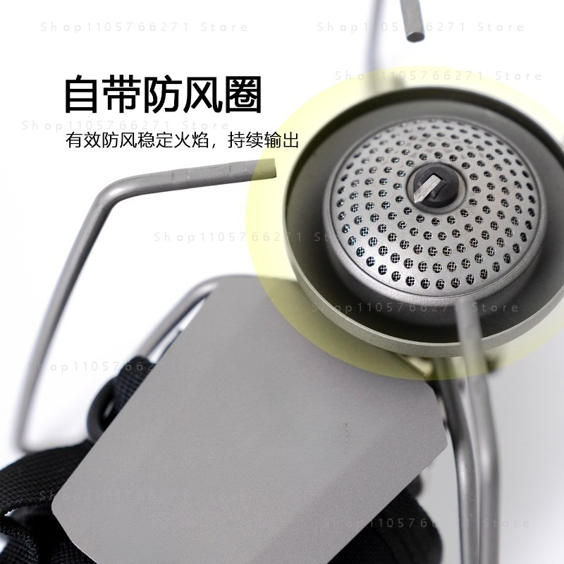 マイクロレギュレーター付きスパイダーストーブ、純チタン製ポー - Camping Hiking Cooking のレビューと価格