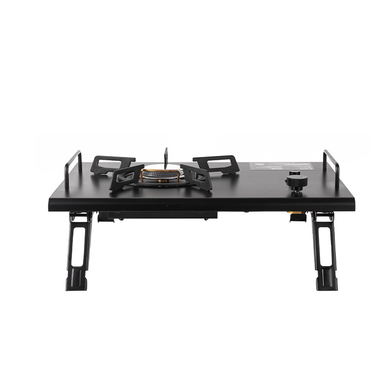 屋外折りたたみ式カード型キャンプテーブルストーブ調理器具ポー - Camping Cooking Table With Windshield のレビューと価格