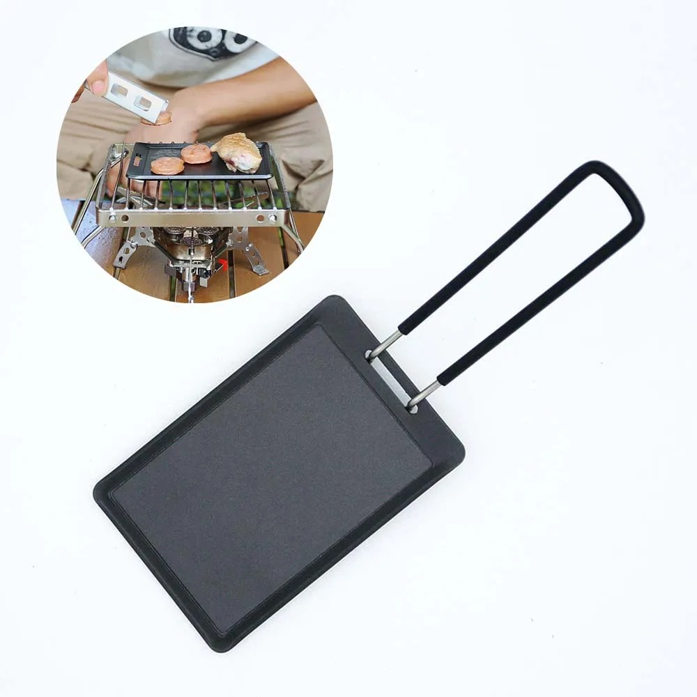 キャンプ用小型フライパン 肉ステーキ調理用 ミニ取り外し可能 - Camping Cooking Dishes のレビューと価格