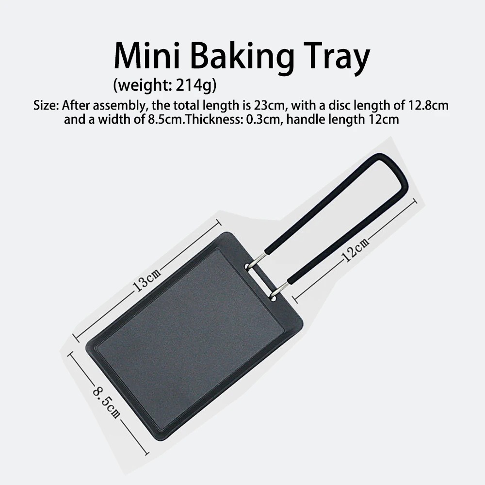 キャンプ用小型フライパン 肉ステーキ調理用 ミニ取り外し可能 - Camping Cooking Dishes のレビューと価格