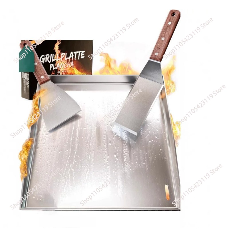 ステンレス鋼グリドルBBQツール キャンプグリル、テールゲー - Camping Cooking Flat Top のレビューと価格