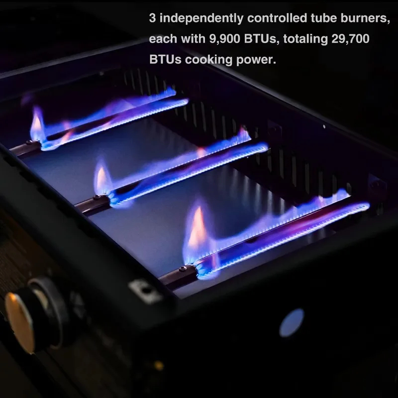 車輪付き屋外フラットトップ調理ステーション – テーブルトッ - Camping Cooking Flat Top のレビューと価格