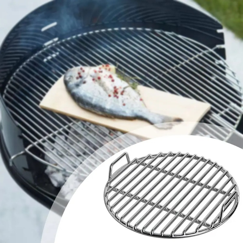 バーベキューラック、グリル格子交換用、丸型40cm鋳鉄グリル - Camping Cooking Bbq のレビューと価格