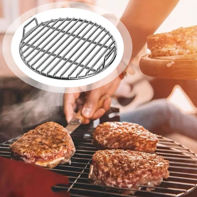 バーベキューラック、グリル格子交換用、丸型40cm鋳鉄グリル - Camping Cooking Bbq のレビューと価格